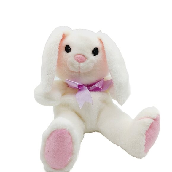 Applause | Toys | Applause White Easter Benny Bunny Rabbit Pink Nose ...